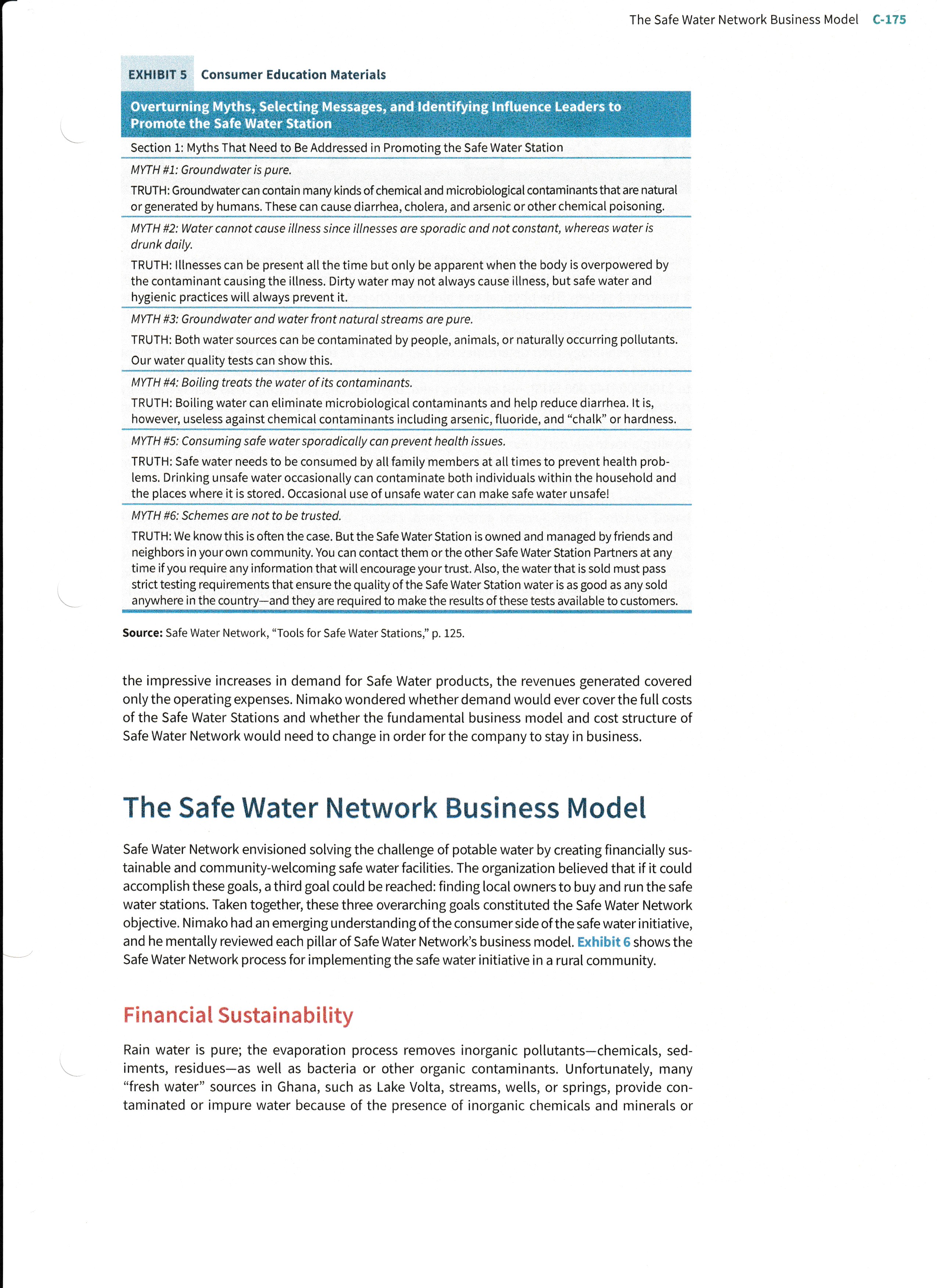 to make the Dzemeni (pronounced JEM-uh-nee) site profitable and provide safe drinking