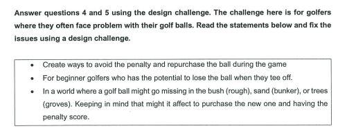 Please answer question 6 Answer questions 4 and 5 using the