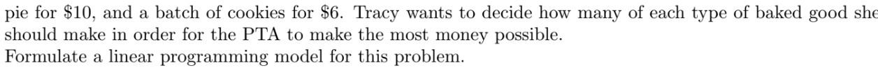 not what's wrong? 4 Problem Statement Tracy McCoy has committed to the