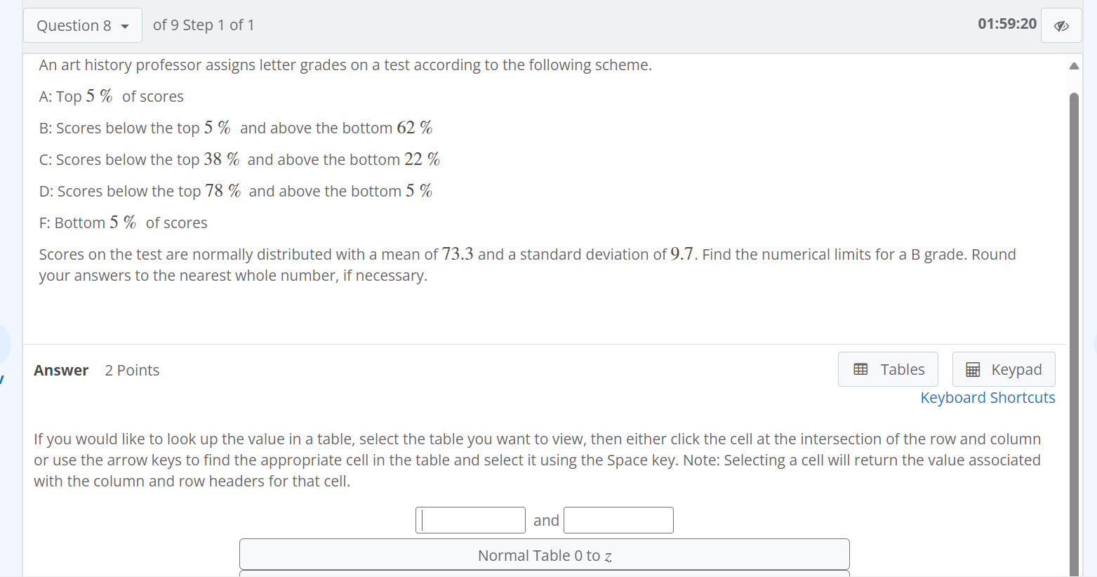 Are these data discrete or continuous? QO Discrete O Continuous O Neither