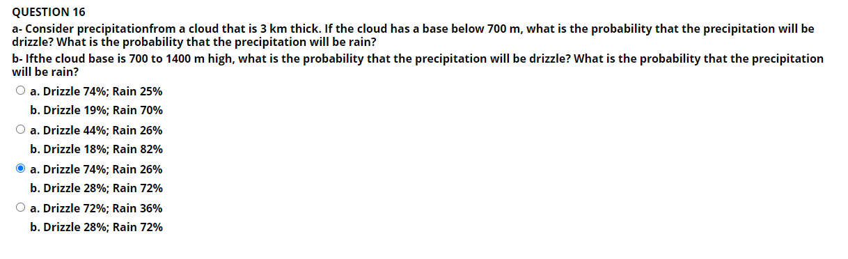 thick. If the cloud has a base below 700 m, what is