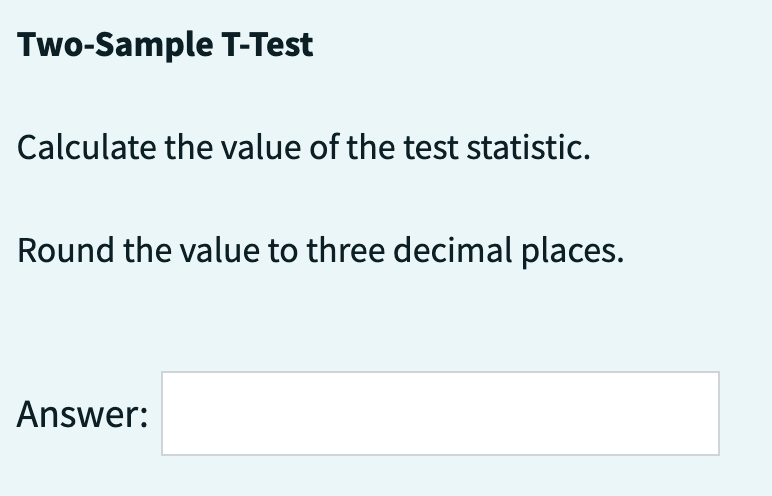 24.2 209 18.9 It is of interest to determine whether the populations