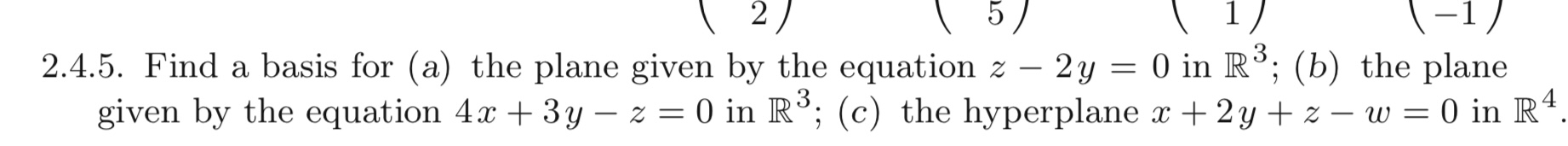 for (a) the plane given by the equation 2 2y 2 0