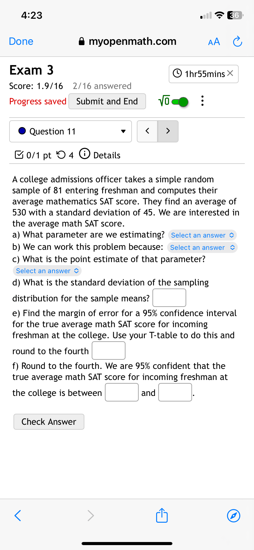 of 73. Can the economist conclude that the true average FICO credit