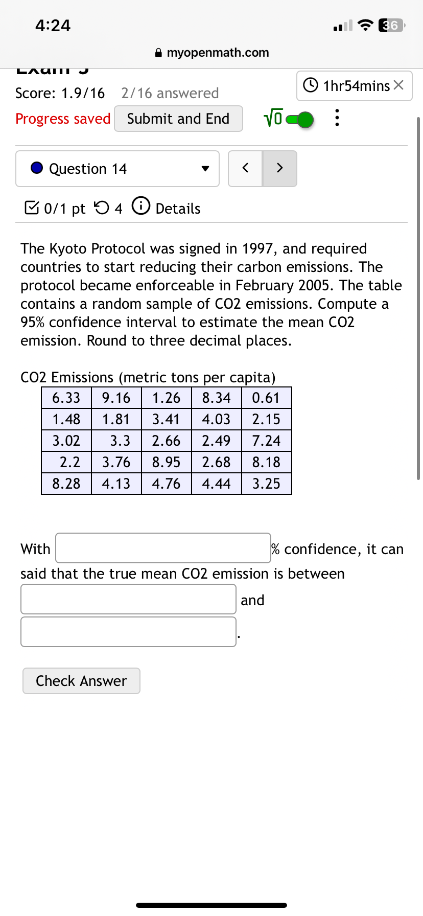 H()Z Select an answer & Select an answer p2 You obtain a