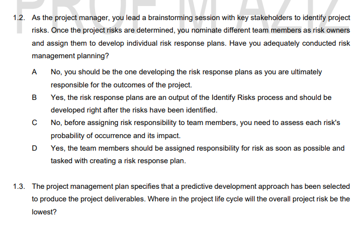 answer: 1.1. The project aims to investigate the feasibility of constructing a