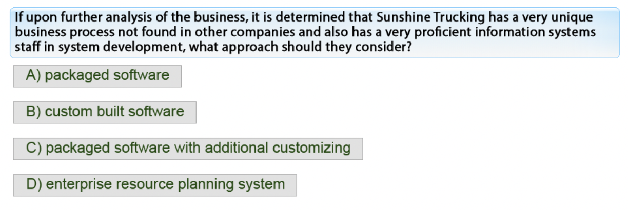 legacy information systems described in exercise one with a new integrated system,