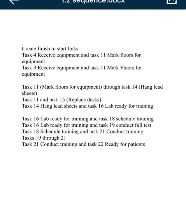 Receive equipment Detailed inspections Inspect equipment Update power Inspect radiation barriers Lab