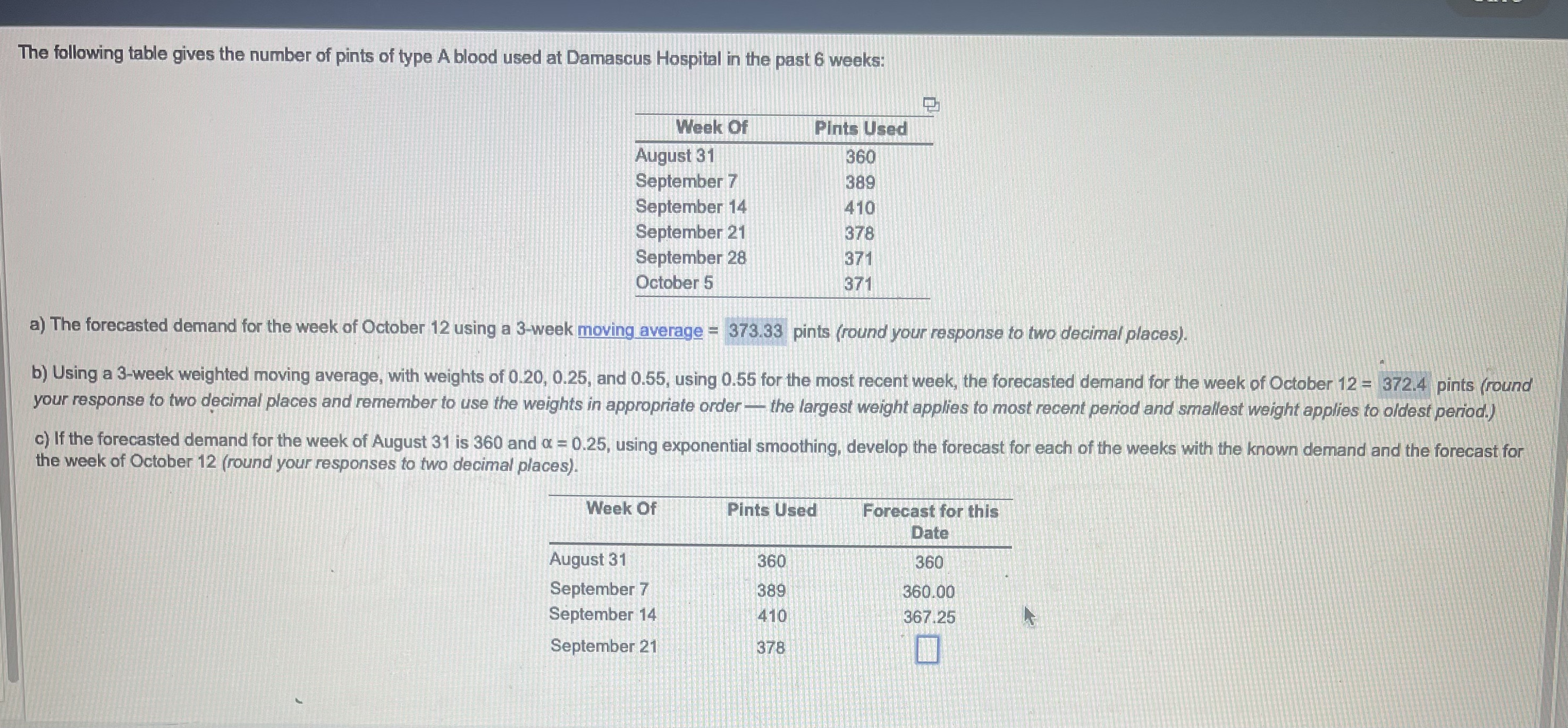 I need help with the Part C. I need to know how