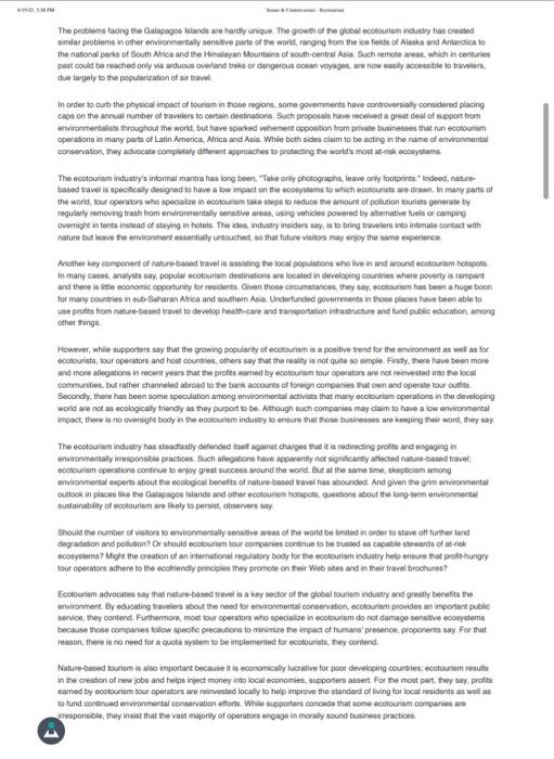  assignment will consist of formulating a well written essay using the