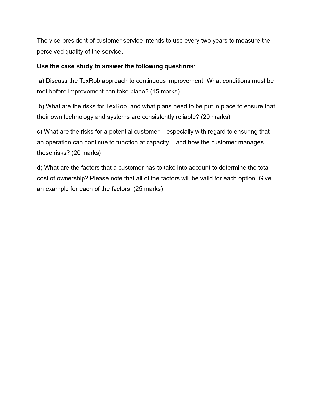 (defect) detection. The printing industry is TexRob's main activity. Here its portfolio