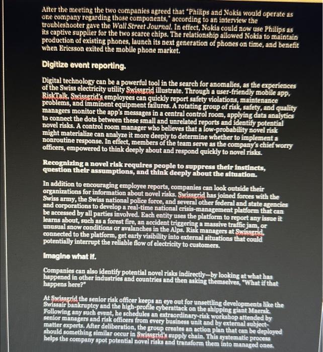 That response must be rapid, improvisational, iterative, and humble, since not every