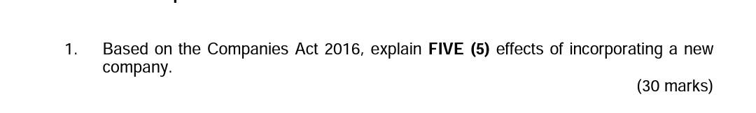 Hi, please help me answer the below question, thank you. 1. Based