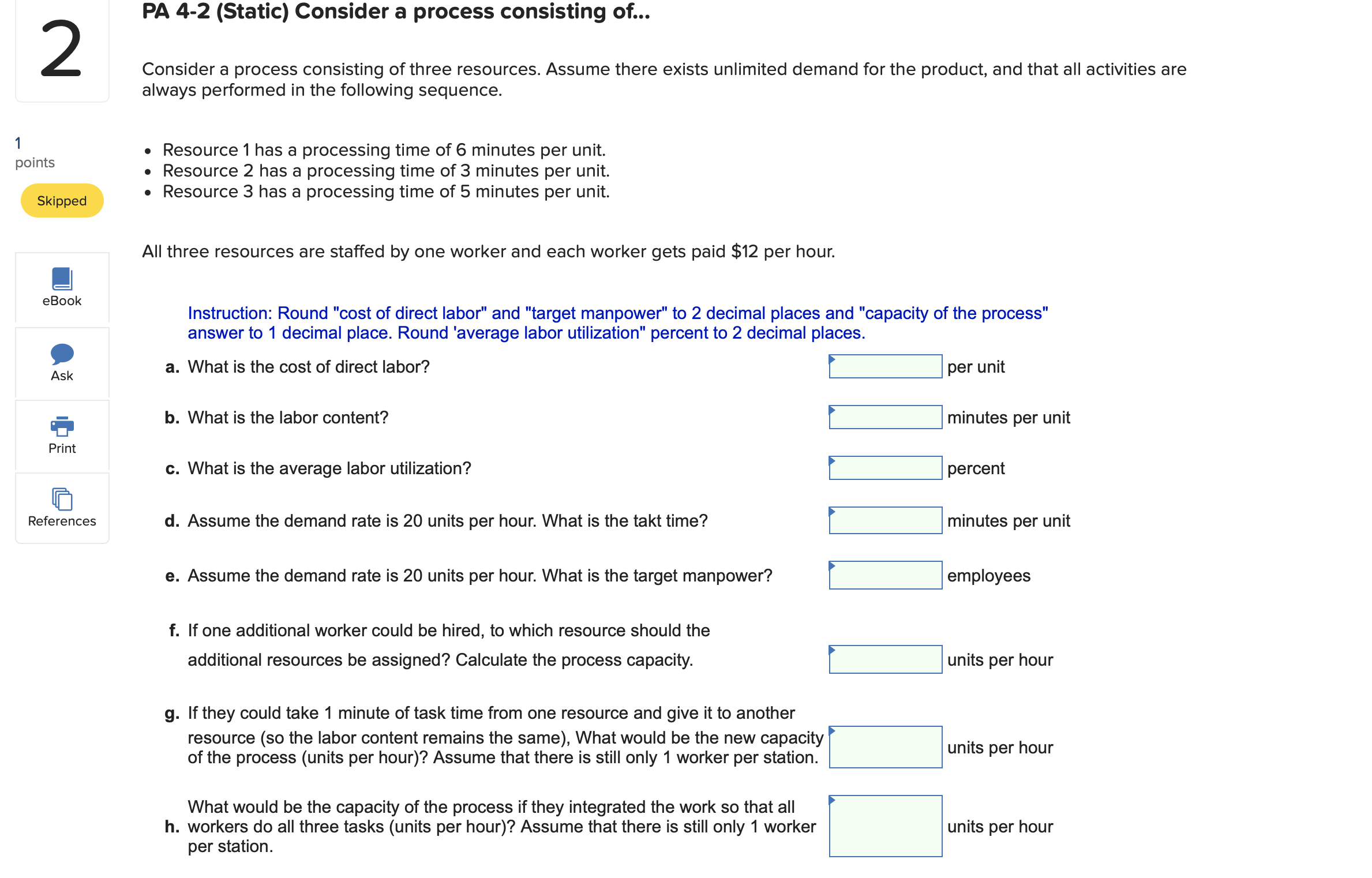 customers per 8-hour day. The lawyer has a wage rate of $200