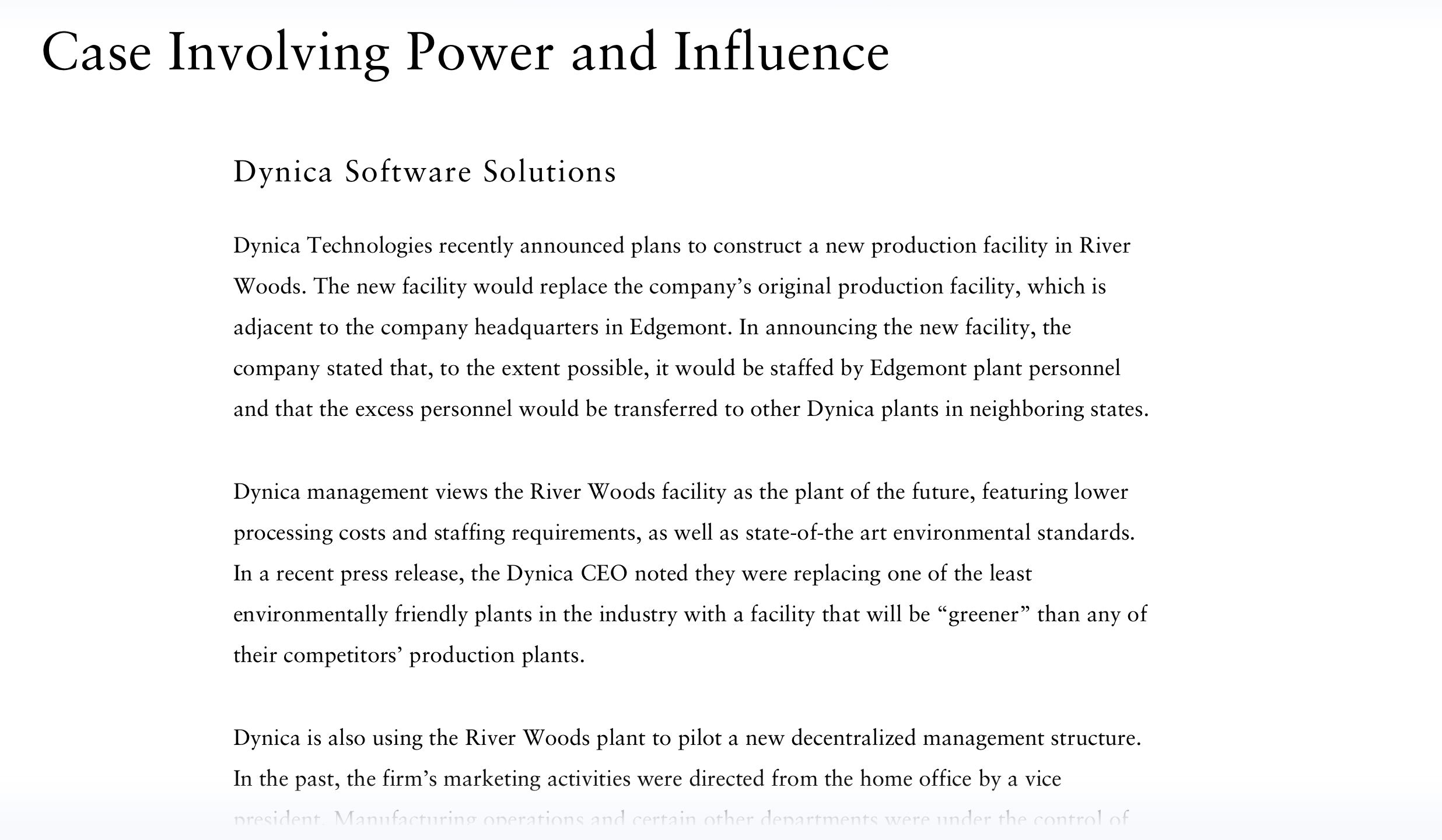 1. Using the information on influence strategies in the second half of