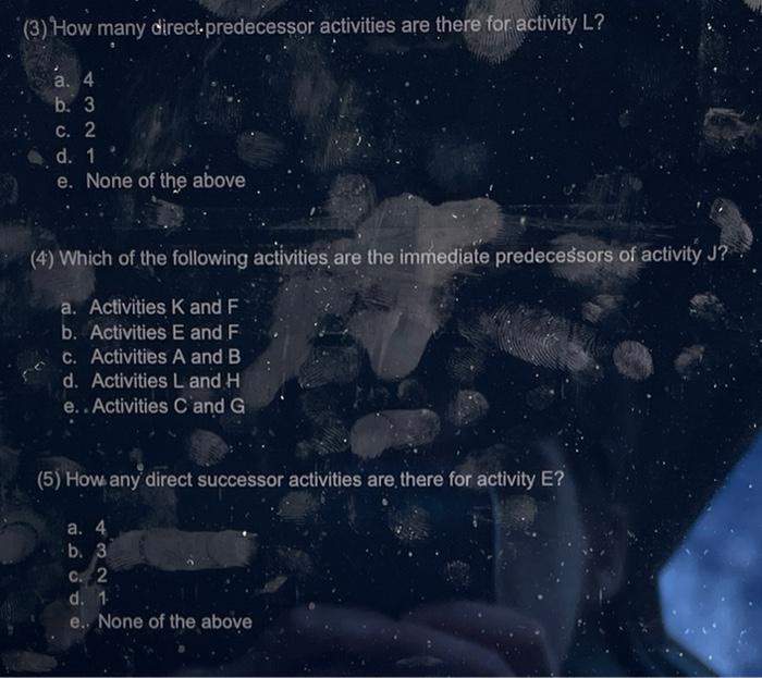 6 1 G, 22 L, 16 START END FINISH (3) How many