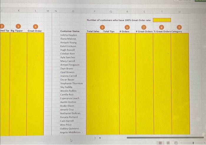 summing) 8. Use the AVERAGEIF function to create a formula in cell