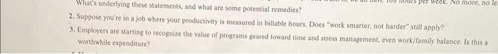 problem solving skill just 2and 3 What's underlying these statements, and what