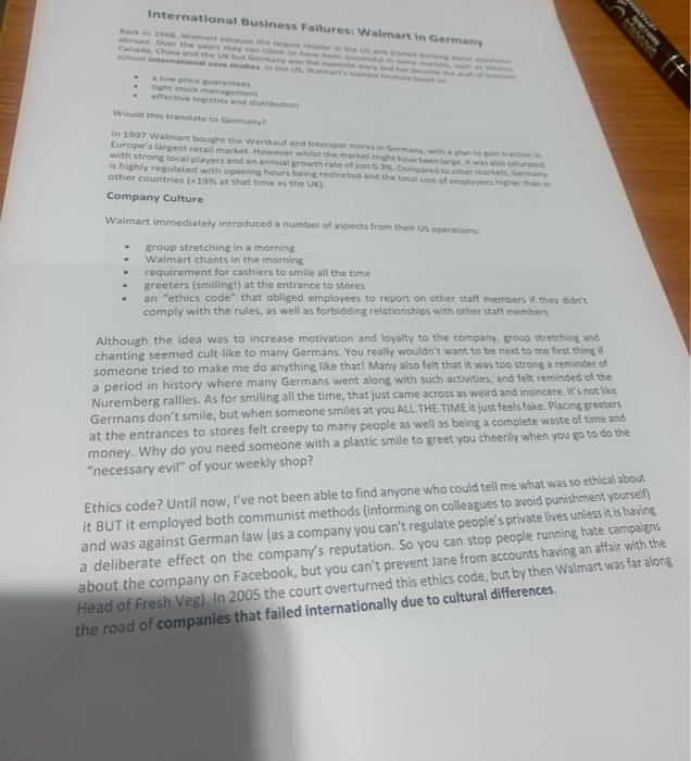  kindly answer the 3 question based on the case - Willures: