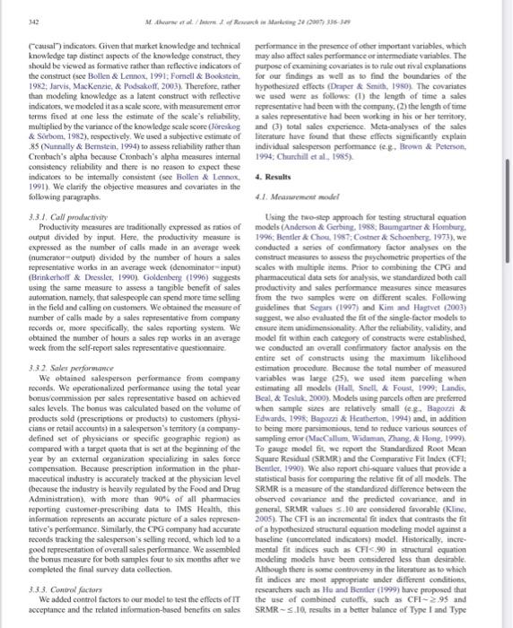 Do the results presented match the methods? Do the authors logically explain