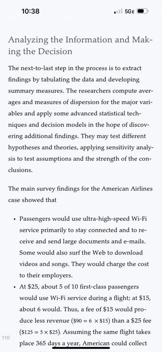  Write and discuss 5 or more ideas regarding The Buying Process