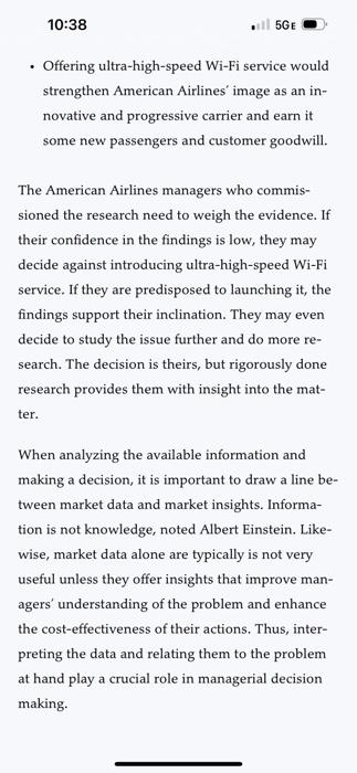 use this model to evaluate a selected product or service (your choice)