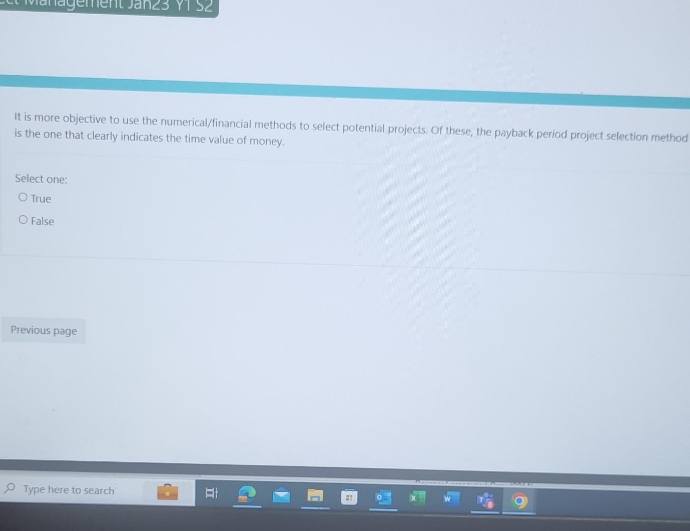 It is more objective to use the numerical/financial methods to select