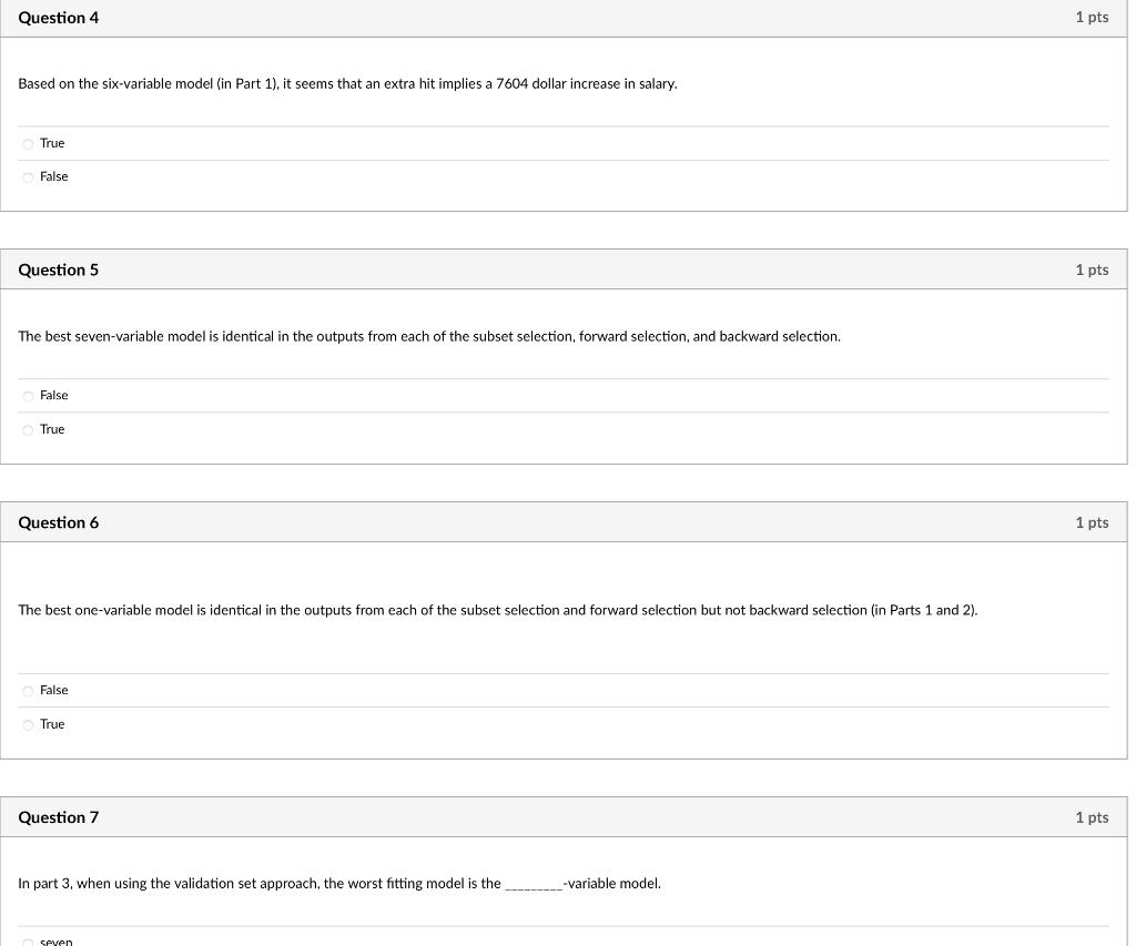  Run the provided code (below) based on Chapter 6 and answer