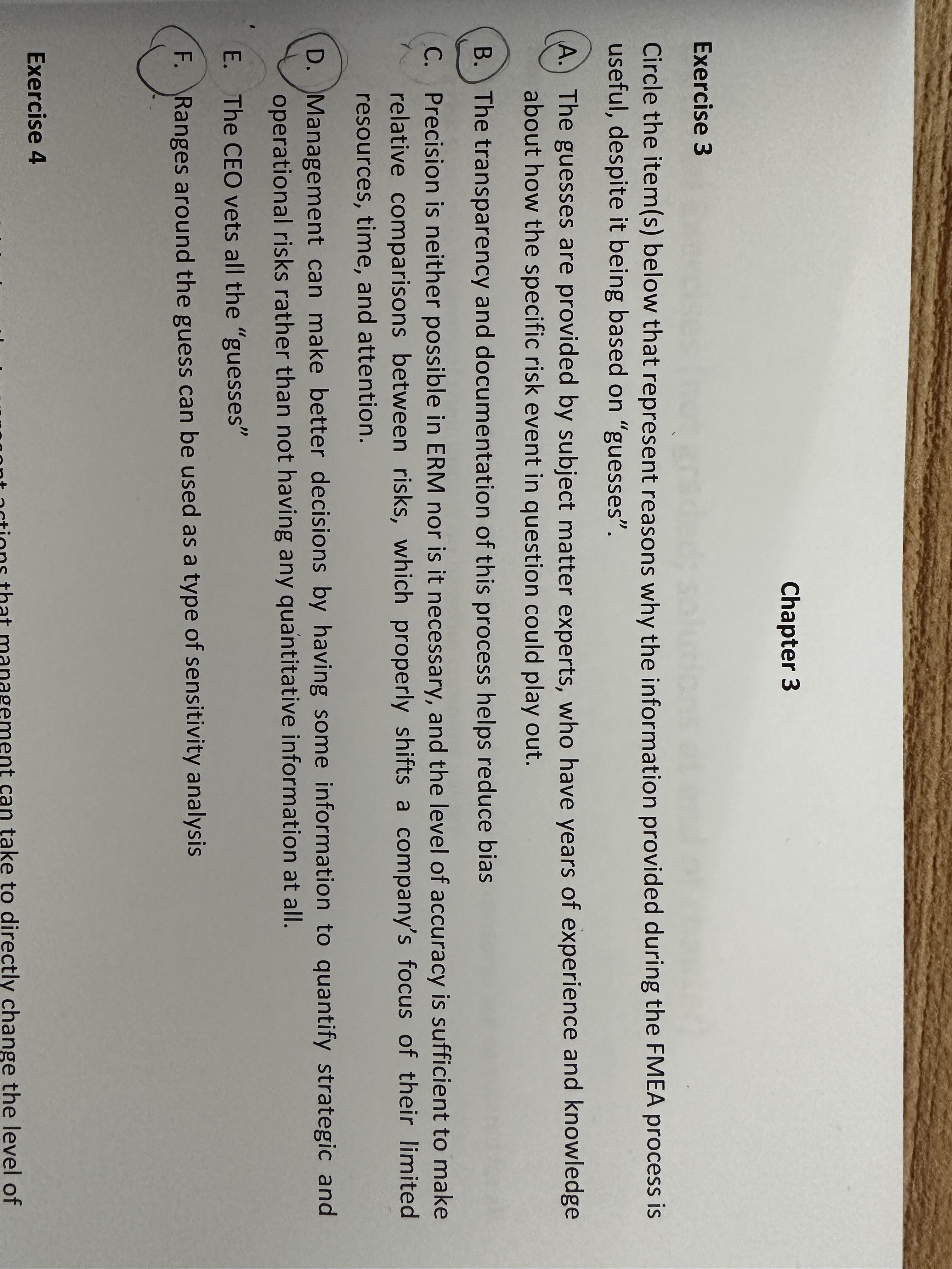 ERM frameworks. A. Both aggregate measures - enterprise risk exposure and risk