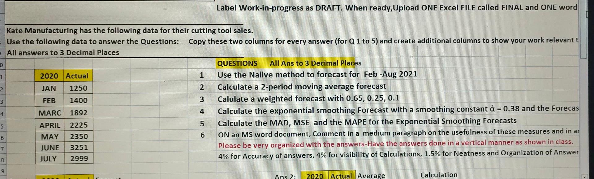  Forecasting value is 2025, mentioned in another picture Label Work-in-progress as