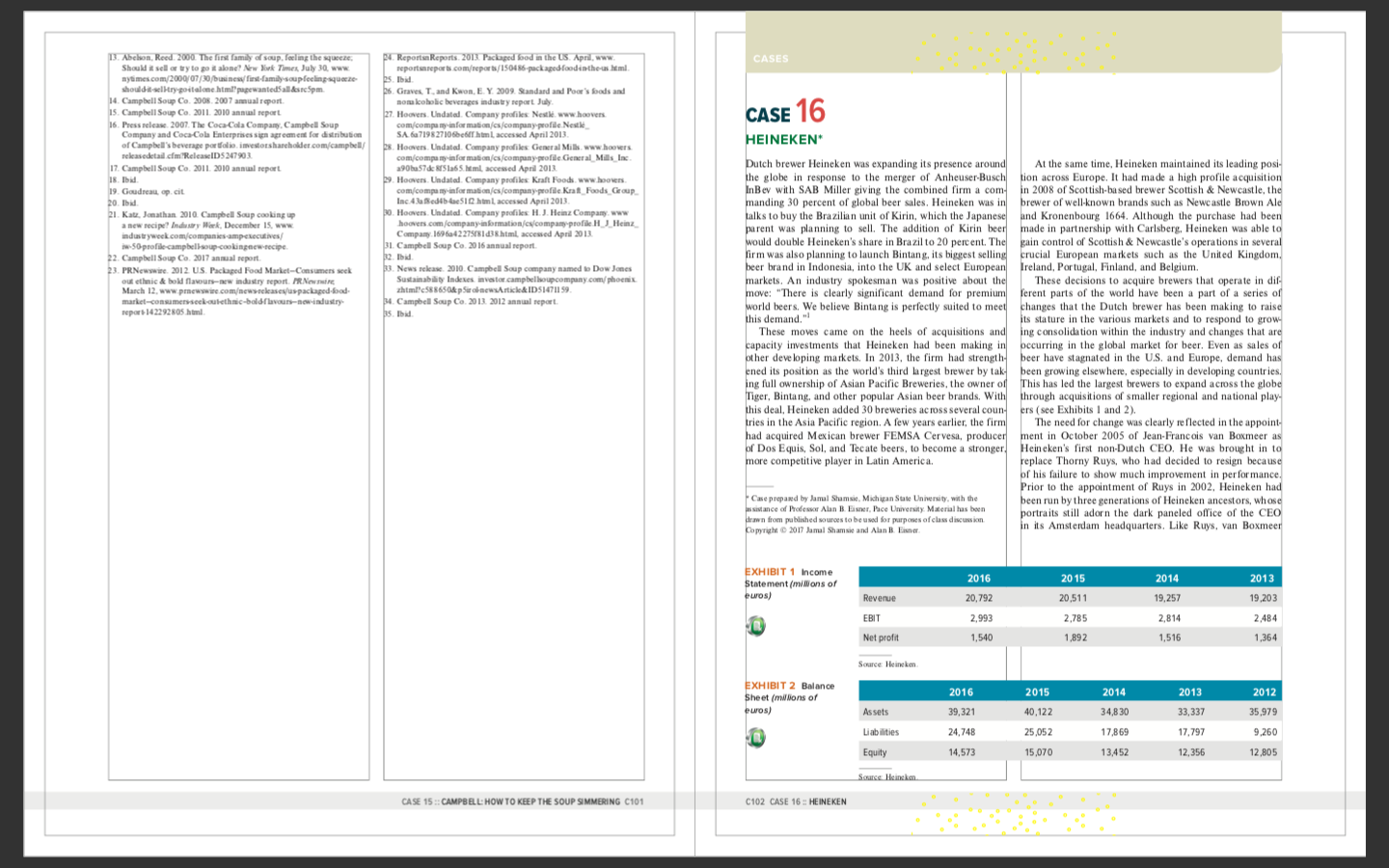 Mon. 11/11 - "Heineken"Using insights from Chapter 7 and my lecture, discuss