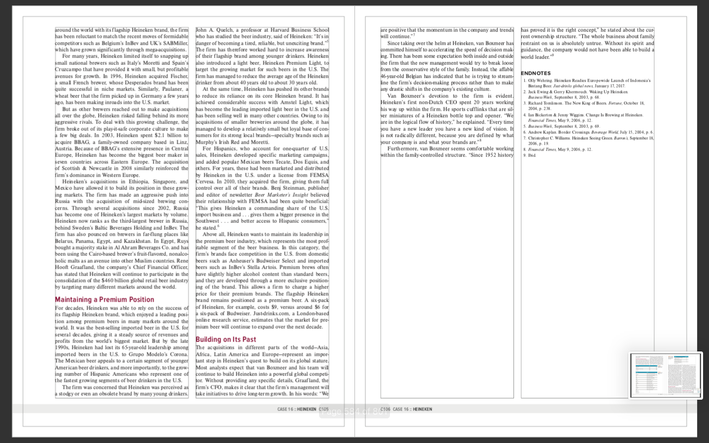 of brands. Explain how van Boxmeer's recent actions will help the firm