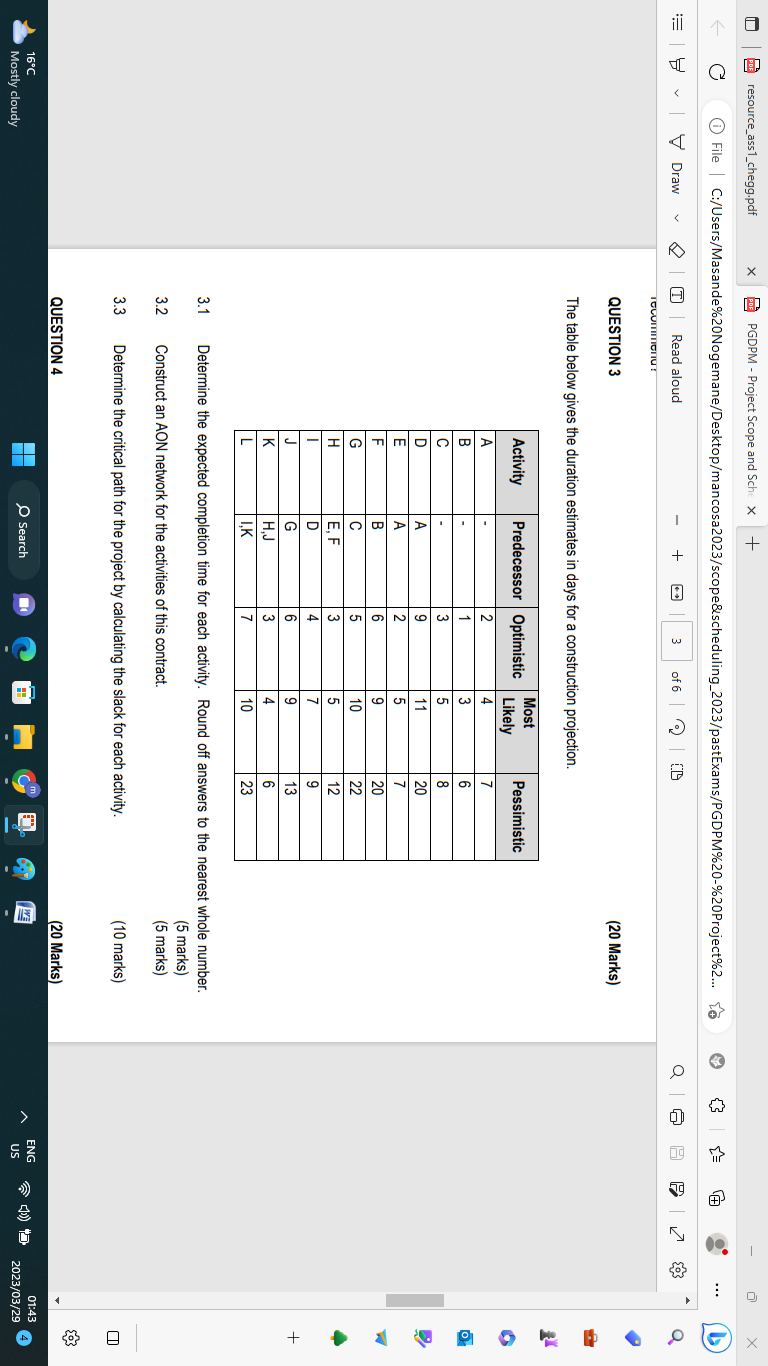 Read the case study below and answer ALL the questions that follow.