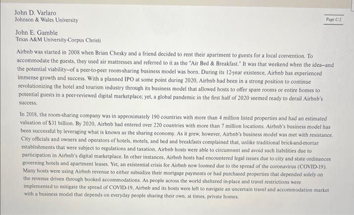 short background to the case and then explain: . What is the