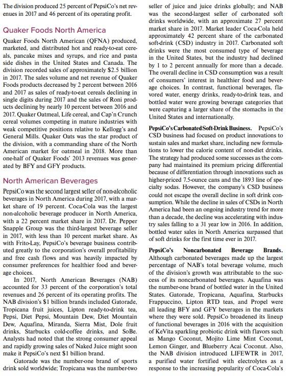 Lipton Brisk tea, Gatorade, $2 billion and dividends of approximately $5 billion.