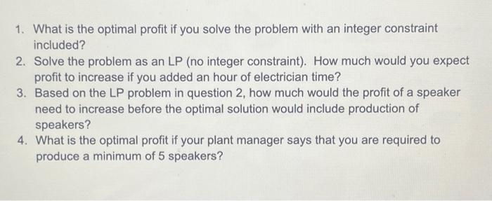 \\ \hline \begin{tabular}{c} Units Produced \\ Objective Coefficient \end{tabular} & $50 &