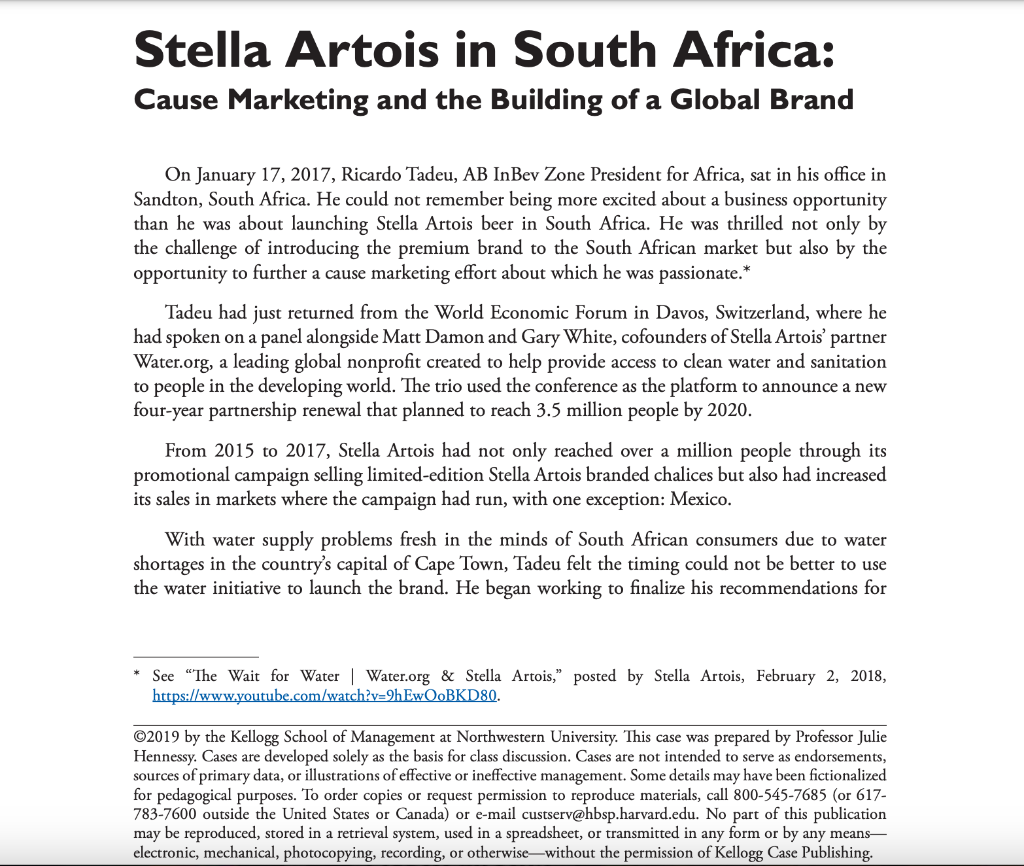 Please read through the case study then answer the 5 questions. Please