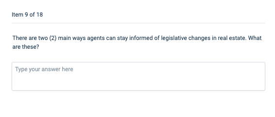 There are two (2) main ways agents can stay informed of