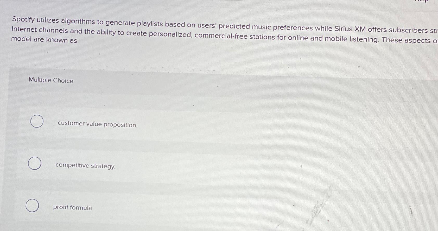  Spotify utilizes algorithms to generate playlists based on users' predicted music