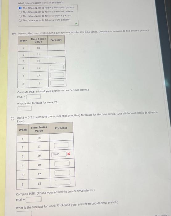plot: What type of pattern exivts in the data? The cata appes