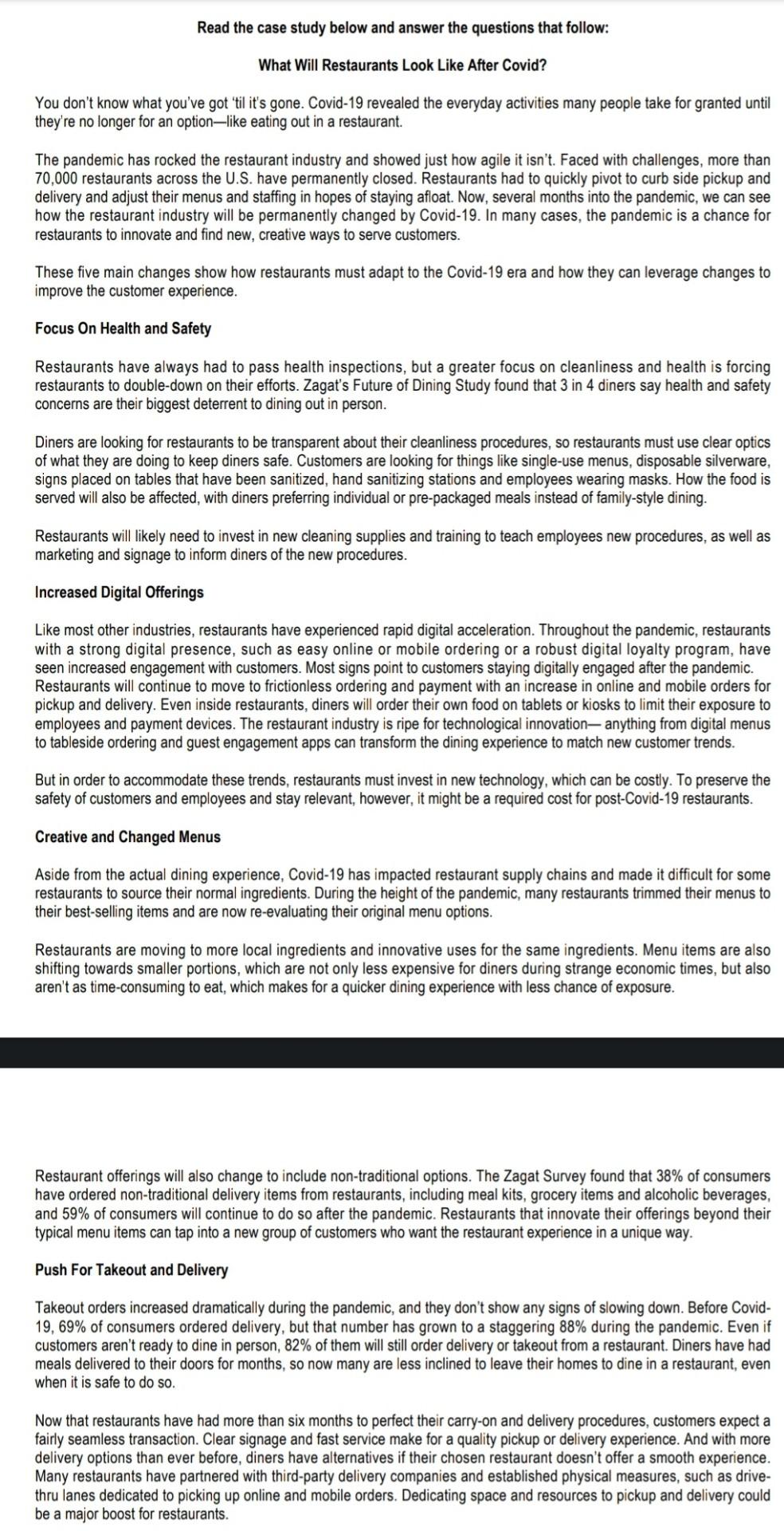 please help me with the case study Read the case study below