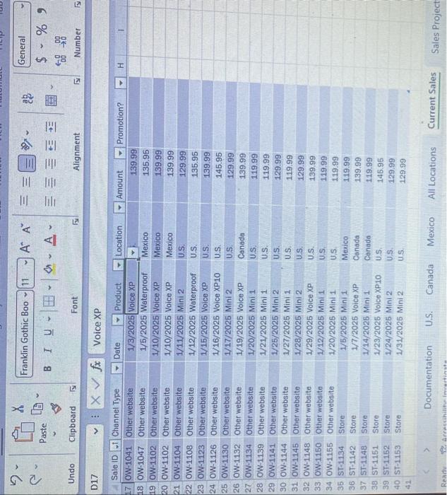 then amount to make it easier to track the data. Apply a