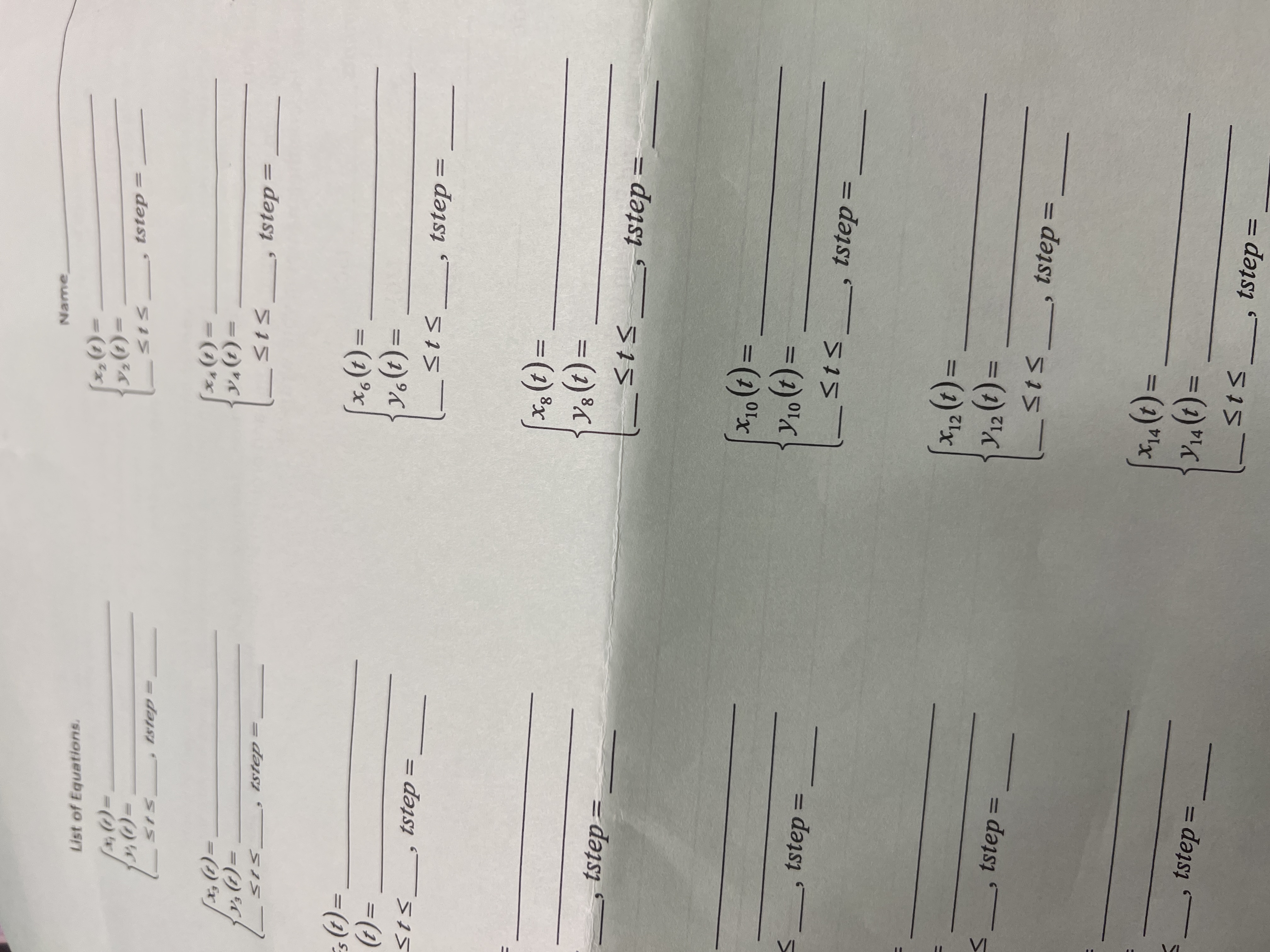 how or what it is supposed to look like. Once I can