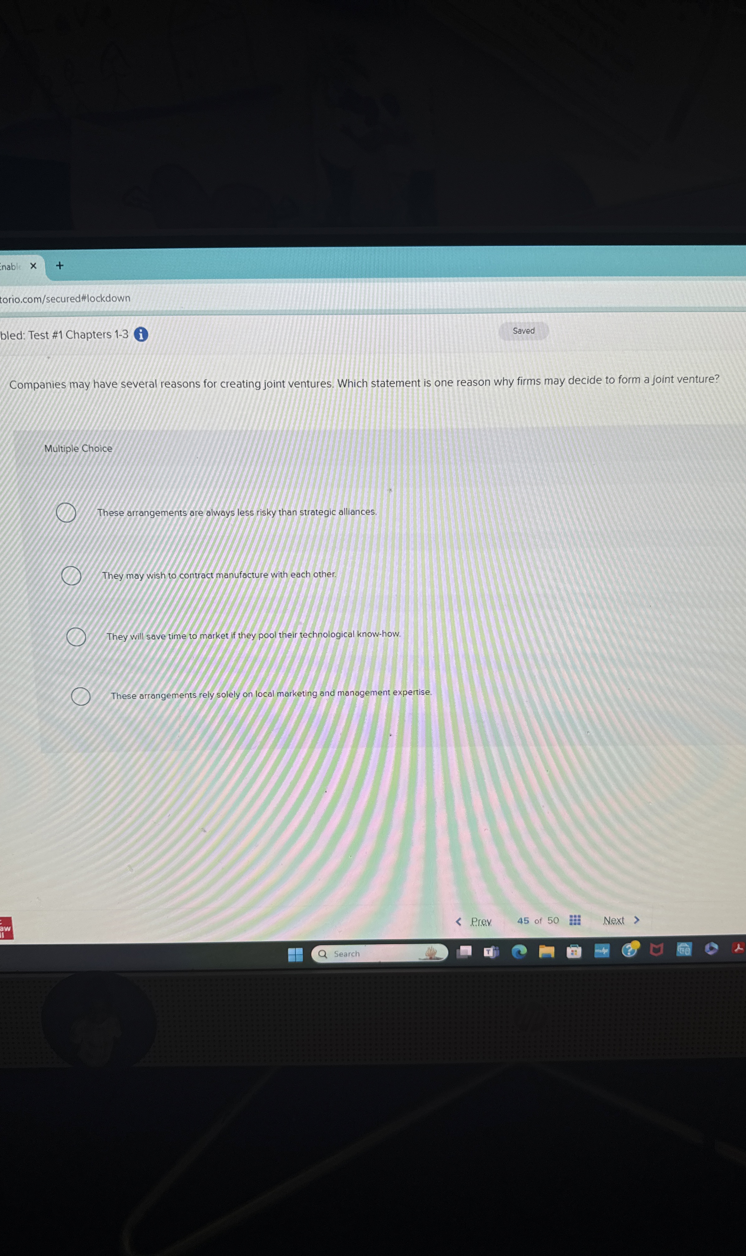  bled: Test #1 Chapters 1-3 Companies may have several reasons for