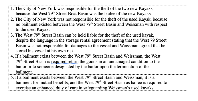 v. City of New York, 860 N.Y.S.2d 393 (N.Y. Civ. Ct. 2009)