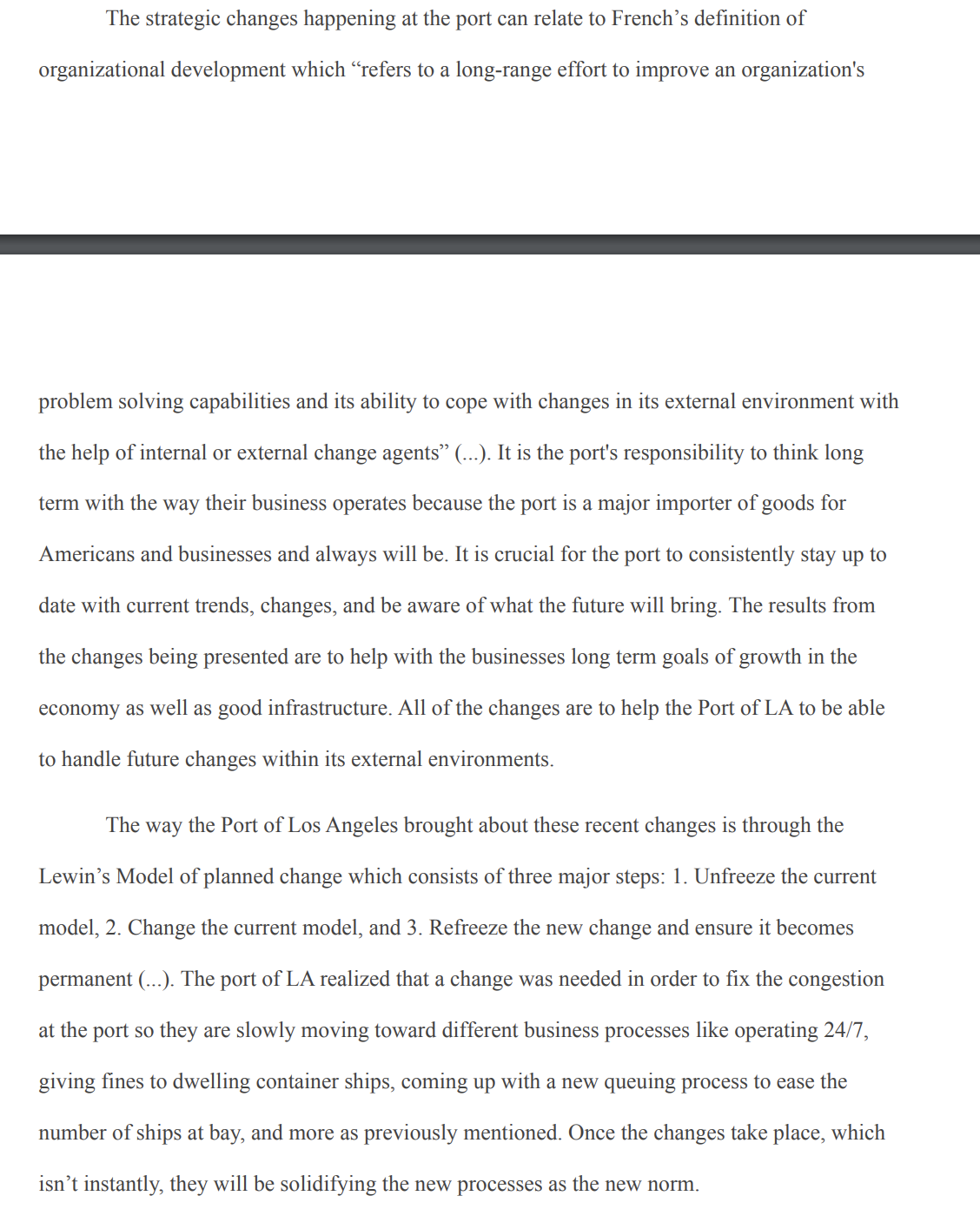 order to survive and be a successful organization. Organizations must create effective