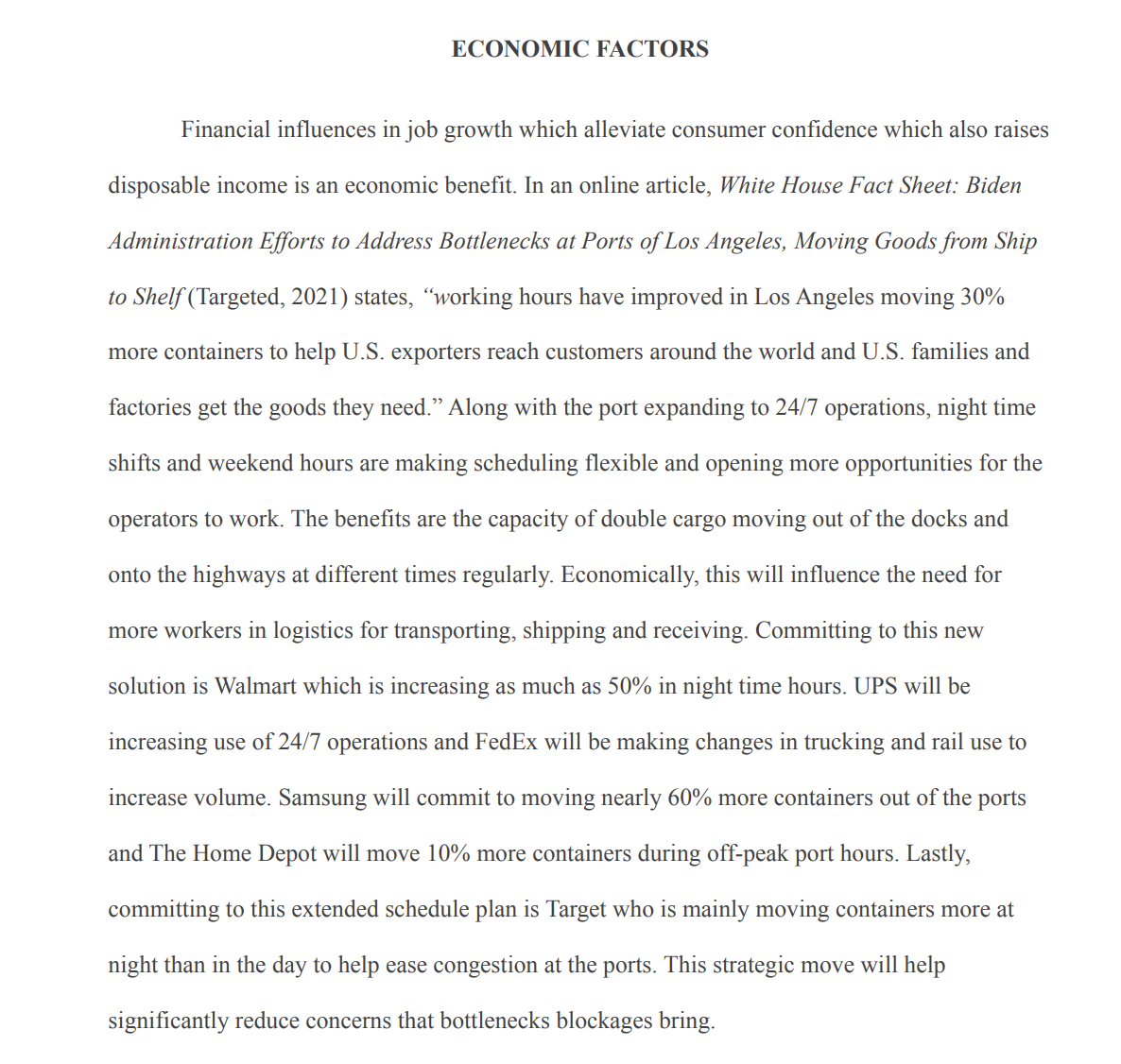 and external factors that can necessitate an organization's decision to change their