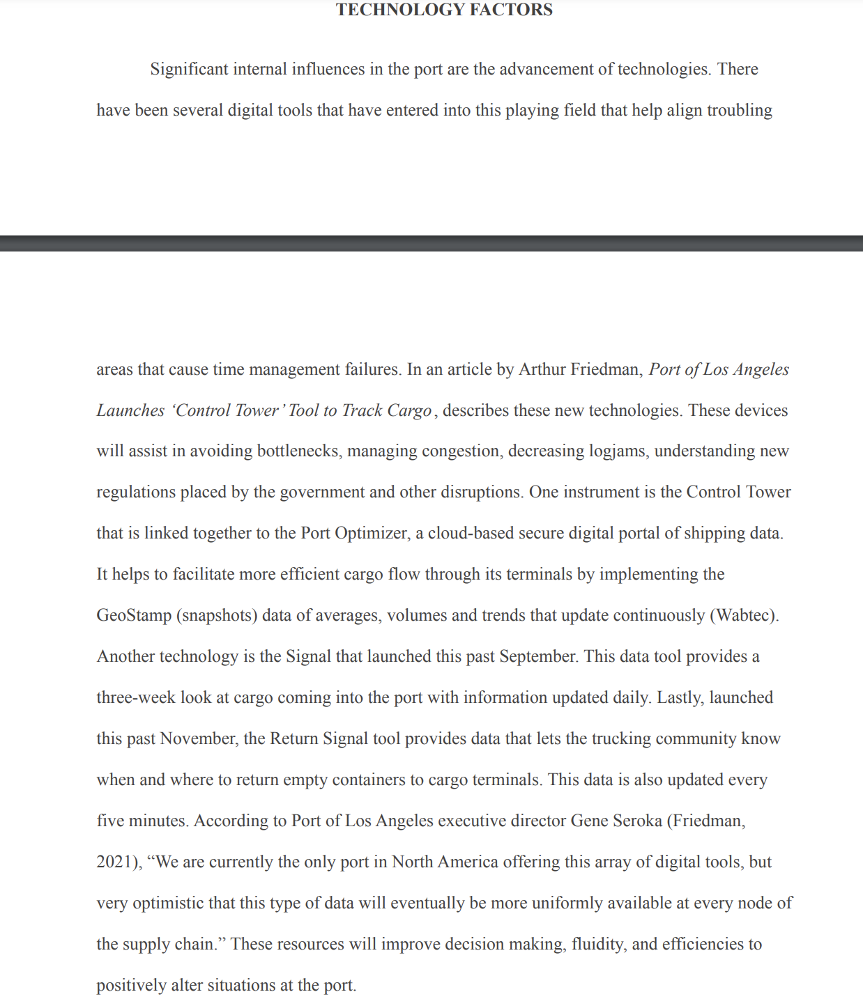 strategic direction. Note that changing an organization's strategy is not an easy