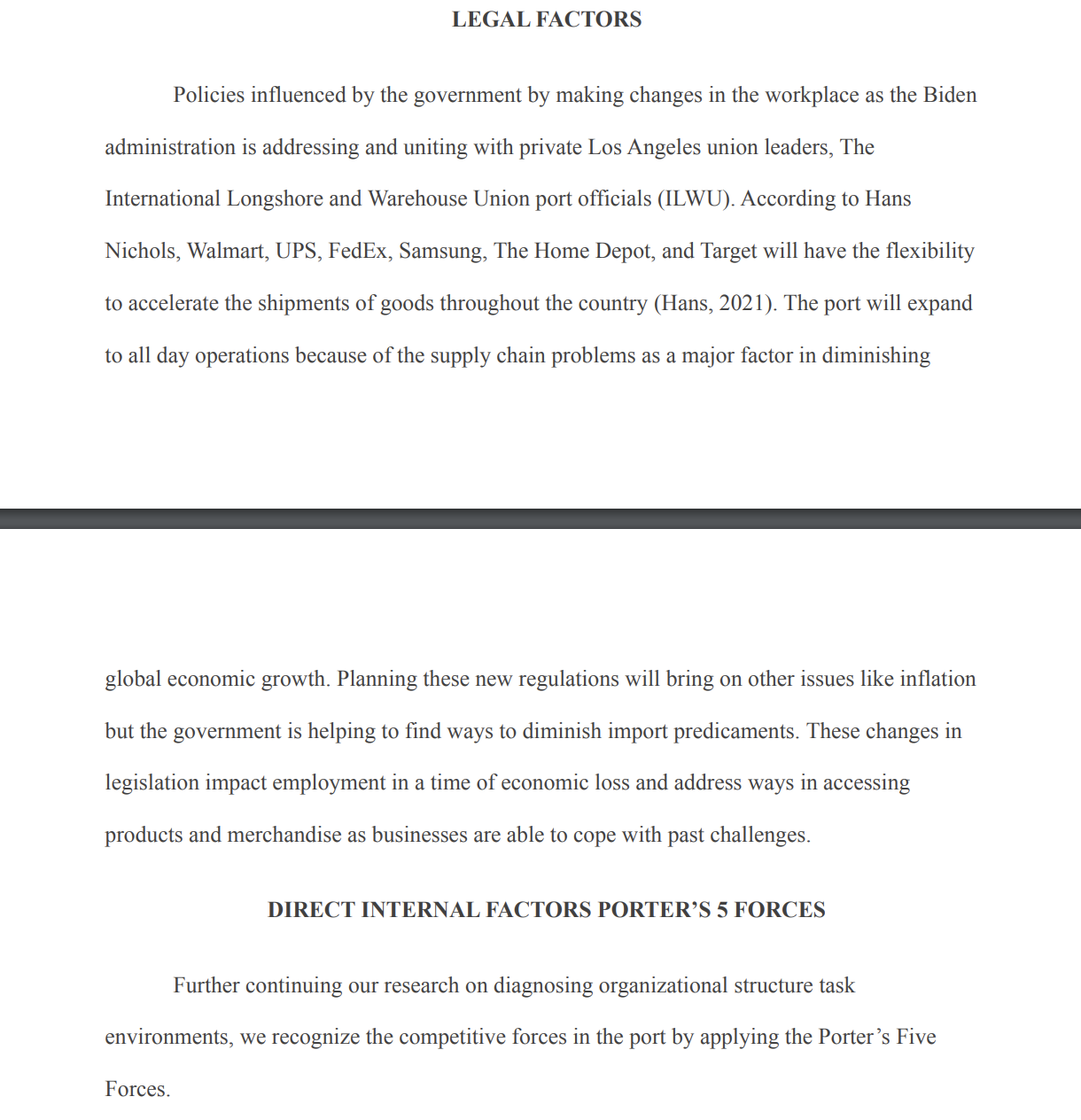 task and it is certainly a process that does not happen immediately.