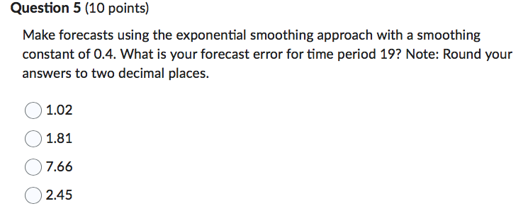 Demand & \\ \hline 1 & 13 & \\ \hline 2 &